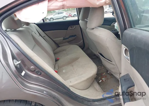 2012 Honda Civic Lx z USA, uszkodzony, nr VIN 2HGFB2F51CH583649